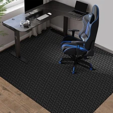 Office Chair Mat for Hard Floor, 50"x60" Large Computer Chair Mat, Unique Y-S...