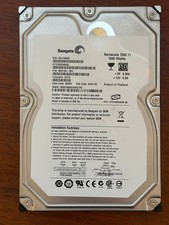 Seagate Barracuda 7200.11 1TB 3.5" SATA Hard Drive (ST31000340AS)