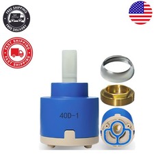 40mm Ceramic Faucet Cartridge - NSF Certified, Leak-Resistant Replacement Part