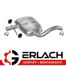 Mittelschalldämpfer für VW Golf III Vento 1.6 1.9 2.0 Auspuff 2466
