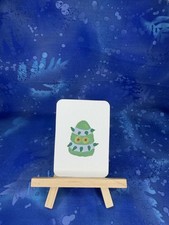 Ferroseed ACEO Artist trading card original art card Akumanokodomo