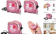 Mini Tape Measure, Pink 3PCS 6ft/2m Small Measuring Tape, Metric  Pink-2m