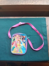 Disney Princess Purse Pink Zipper Strap 4 year Colorful Cute Dream Big