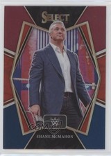 2022 Panini Select WWE Premier Level Red & Blue Prizm Shane McMahon #102 0e50