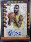 Signed Bronny James 2025 Topps Certified Autograph Rookie Finest Lebron James Jr