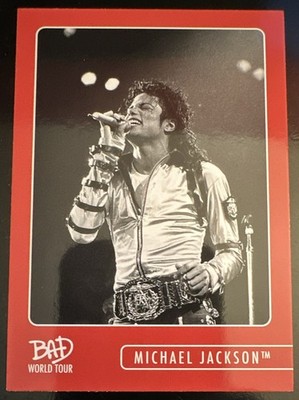 2025 Bad World Tour Keepsake Premiere Edition #103 - MICHAEL JACKSON - 52/87