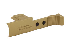 Leica Thumb Support Q3 Brass, Blasted Finish, MFR 19532  50256