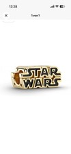 Pandora Star Wars 3D Logo Charm