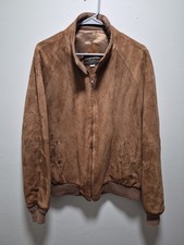 1970s Sawyer Of Napa Shearling Lined Bomber Jacket 46