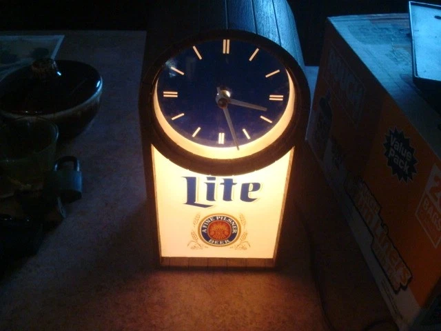 Miller Lite Clock for sale | eBay