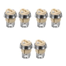  3 PCS Light Fixture Parts Lamp Socket Replacement Ceramic Connector