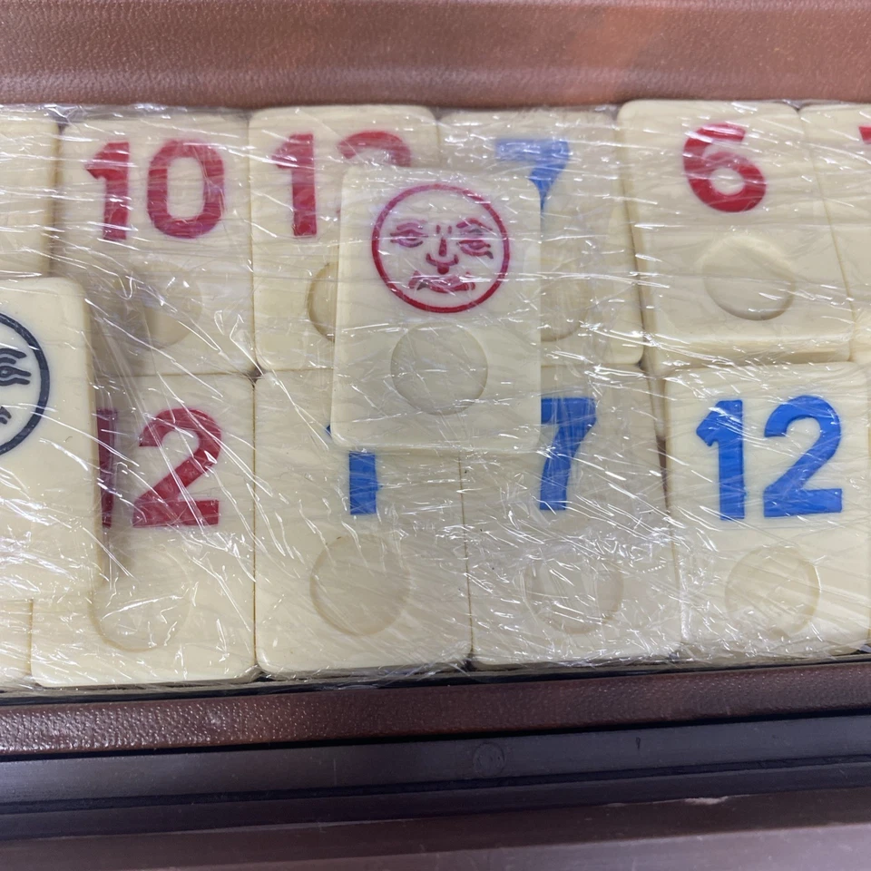 Vtg 1970s Rummy-O Rummikub Game 100% Cardinal Orig Instructions Carrying Case - Image 4 of 4