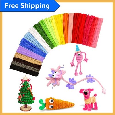 Versatile Chenille Stems for DIY Projects - Perfect Holiday Craft Supply!