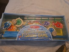 Melissa  Doug Catch  Count Fishing Game BRAND NEW IN SEALED BOX 