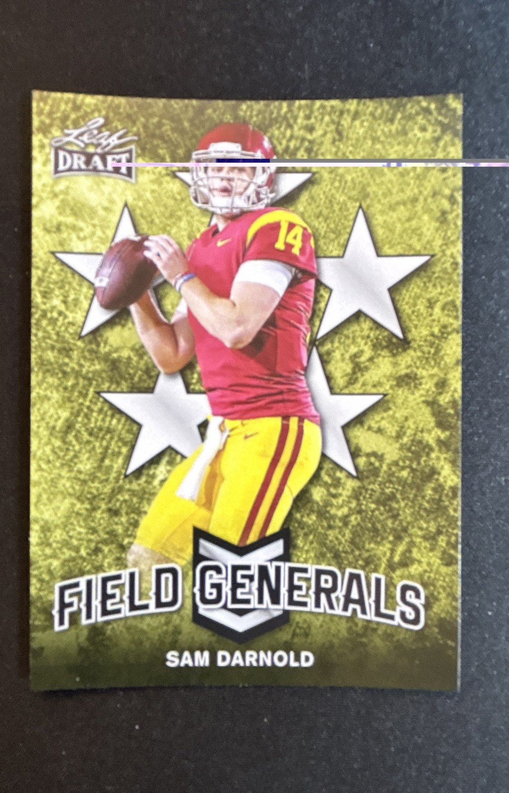 2018 Leaf Draft - Field Generals Sam Darnold #FG-09 (RC)