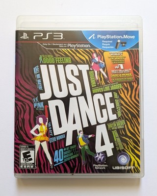 Just Dance 4 Sony PlayStation 3 PS3 Ubisoft Video Game Complete with Manual CIB