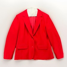 Vintage Pendleton Wool Jacket Women's Size Medium 8-10 Suit Coat Academia USA