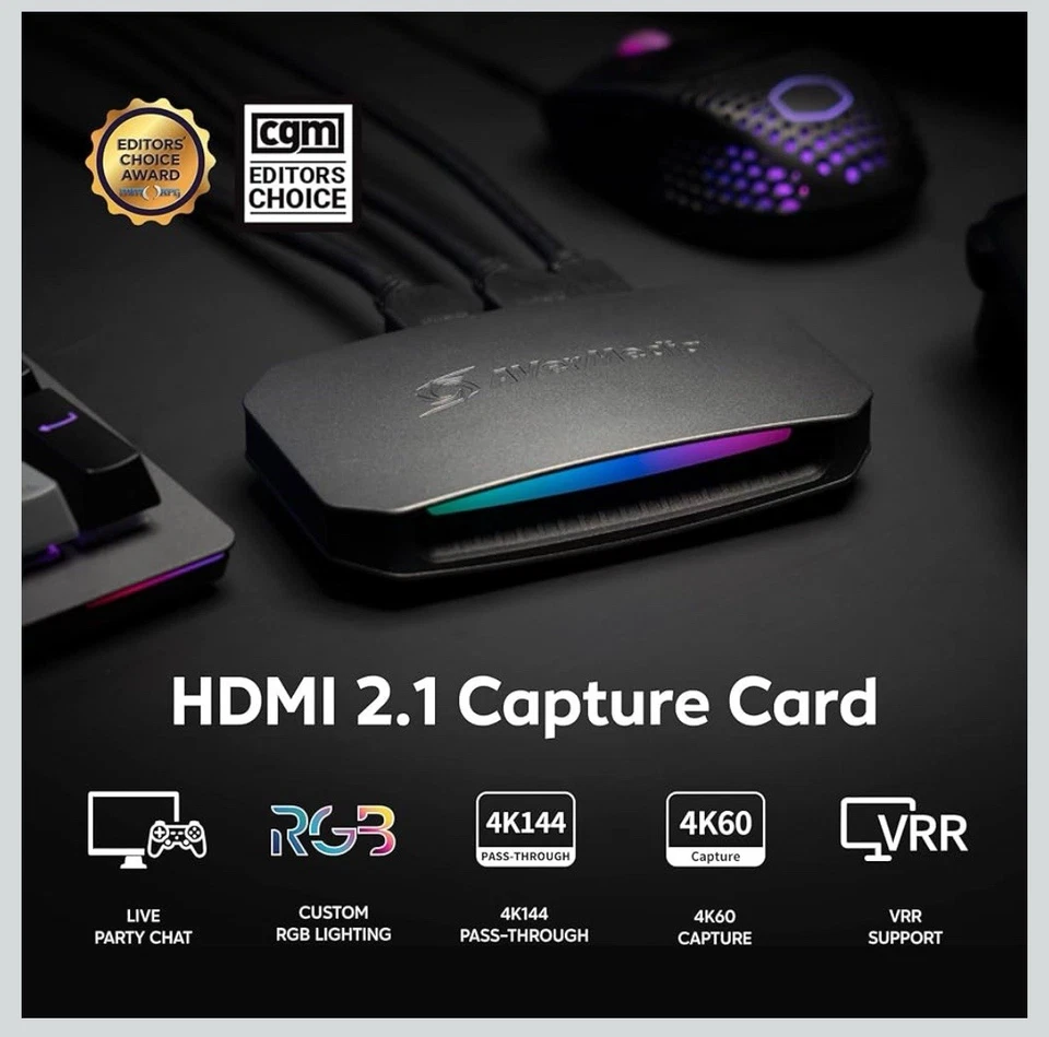 AVerMedia Live Gamer Ultra 2.1-4K Plug & Play Capture Card w/ VRR & HDR - Image 4 of 4
