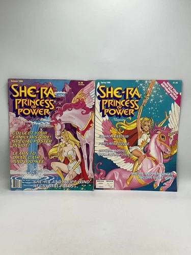 Magazine She-ra Princess Of Power, Spring 1986, Summer 1986, Vintage 80s, PB