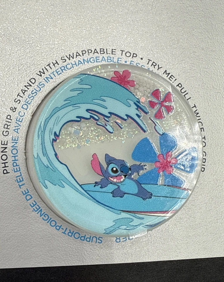 PopSockets Disney Tidepool Lilo & Stitch Wave PopSocket Pop Socket Popsocket - Image 2 of 3