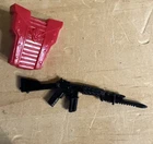 GI Joe Cobra Crimson Guard 1985 Complete Weapons Accessories Set Original 80's