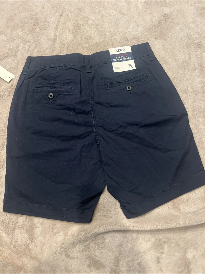Pantalón Corto de Playa AERO Hombre Elástico Nuevo Con Etiqueta Talla 28 Foto 3 de 3