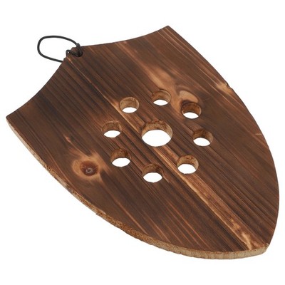 Orchid Mounting Board: Natural Wood Display Panel - Breathable Wall Planter for