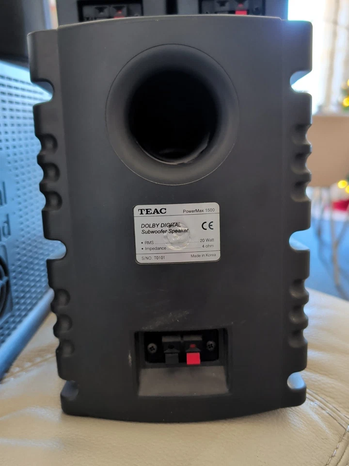 amplificatore home theatre 5.1 Teac Powermax 1500 - Immagine 4 di 4