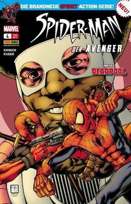 SPIDER-MAN-DER AVENGER #4 deutsch  mit DEADPOOL       ++ TOP ++