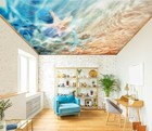 3D Blue Starfish ZHU353 Ceiling Wall Paper Wall Print Decal Wall Deco Zoe