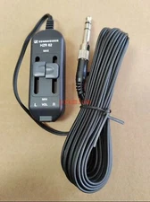 Headset Earphone Extension Cable Sennheiser HZR 62 With L R Volume Sound Switch