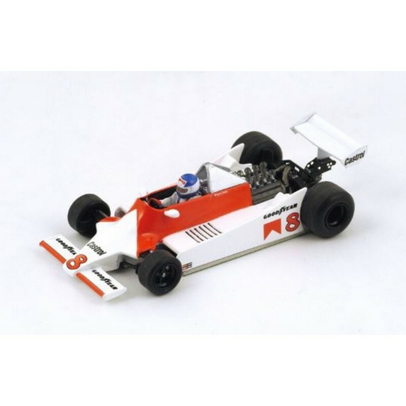 SPARK MODEL s4296 MC LAREN m29 P. Tambay 1979 n.8 RETIRED GERMAN GP 1:43 DIE CAST SPARK MODEL s4296 MC LAREN m29 P. Tambay 1979 n.8 RETIRED GERMAN GP 1:43 DIE CAST