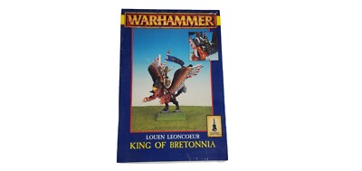Warhammer Louen Leoncouer King of Bretonnia, Metal - Classic Citadel sealed oop