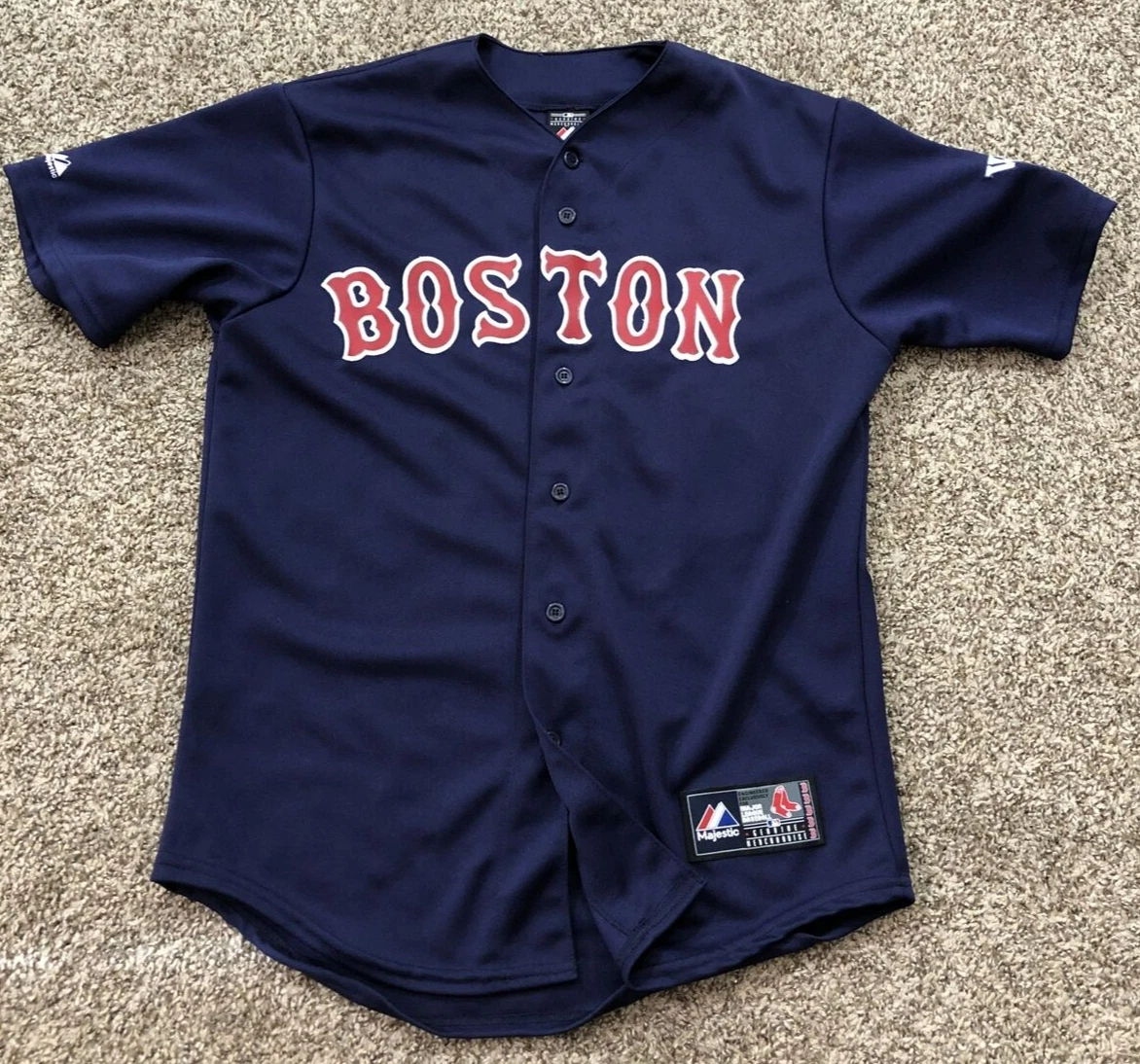Boston red sox blue clearance jersey
