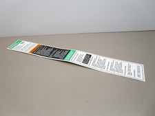 Braun Access Lift 37872 Operating Instructions Warning Decal Mobility Lift