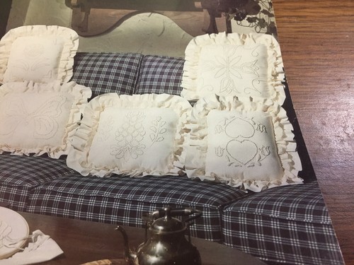 Colonial Candlewicking by Janice Shirley Pattern Book 27 Vintage 1982 - Picture 6 of 10