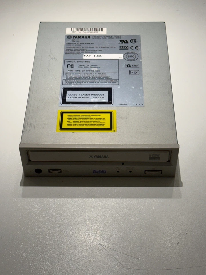 MASTERIZZATORE YAMAHA CRW 4416s INTERNAL SCSI 4X 4X 16X - MADE IN JAPAN - Image 3 of 4