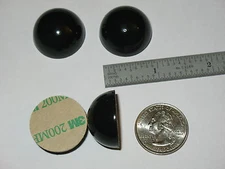 1in 1" HEMISPHERE Genuine Sorbothane® 4x 25mm ISOLATION FEET w/ URETHANE COATING