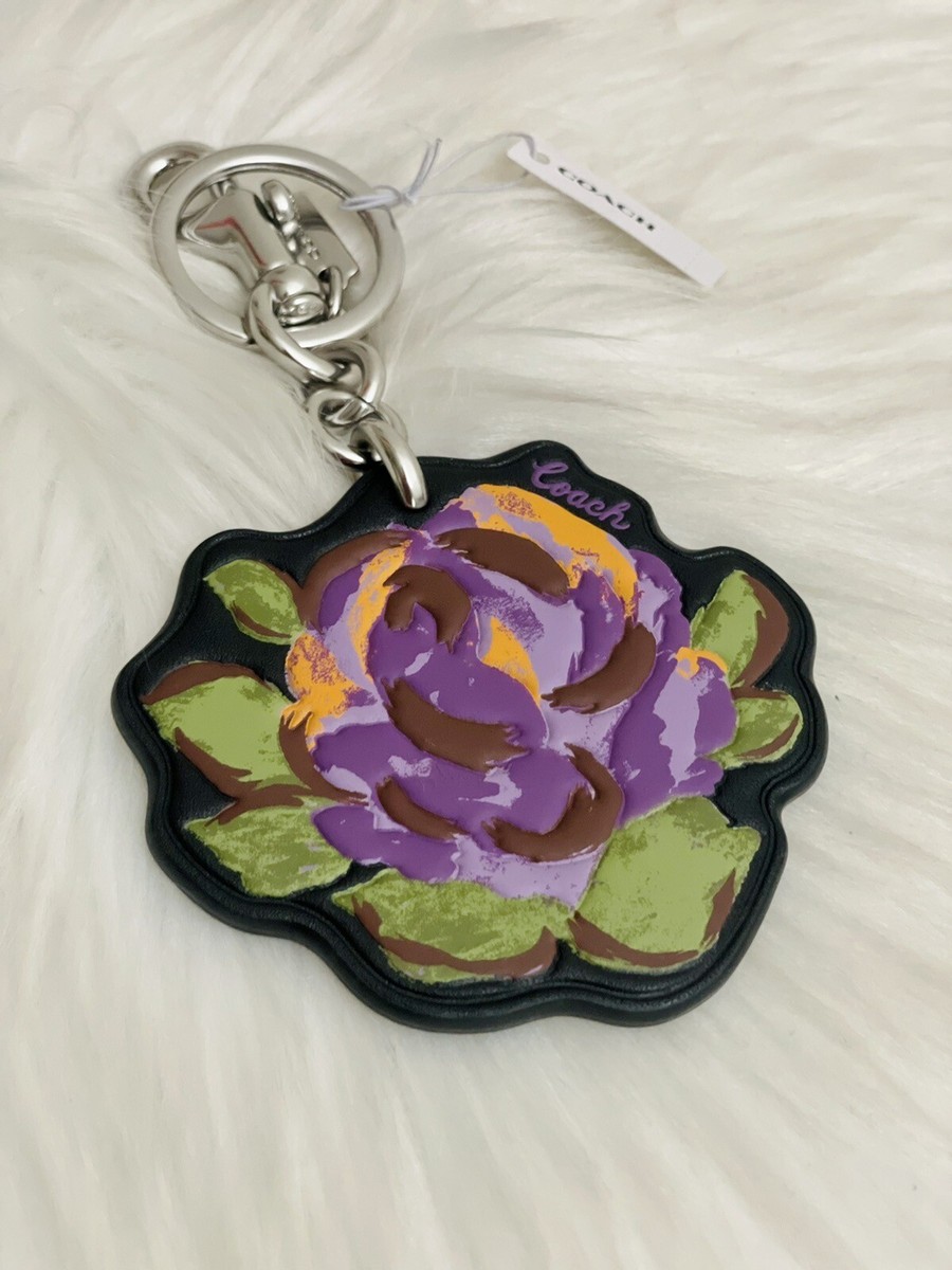 NWT Coach Rose Bag Charm CL457 Limited | eBay