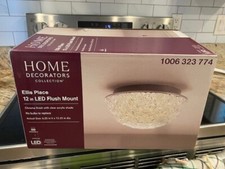 Elegant Lighting Royal Cut Primo 20-Light Single-Tier Flush Mount Chandelier-...