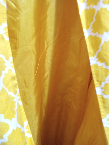 Women Ashley Stewart Yellow & White Fit & Flare Geometric Midi Dress sz 22 Linen - Picture 8 of 8