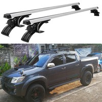 For Toyota Hilux 48 Aluminium Car Top Roof Rack Cross Bar Cargo Luggage Carrier