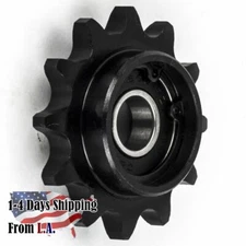 Jeremywell #40 Roller Chain Idler Sprocket 12MM Bore Hardened 12 Tooth