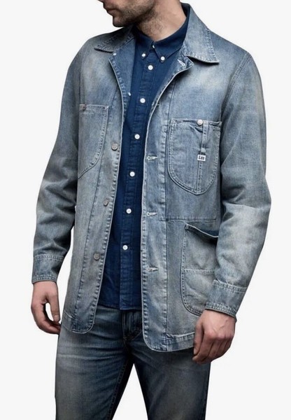 Lee 101 japanese selvedge denim  Loco jacket size S  premium series