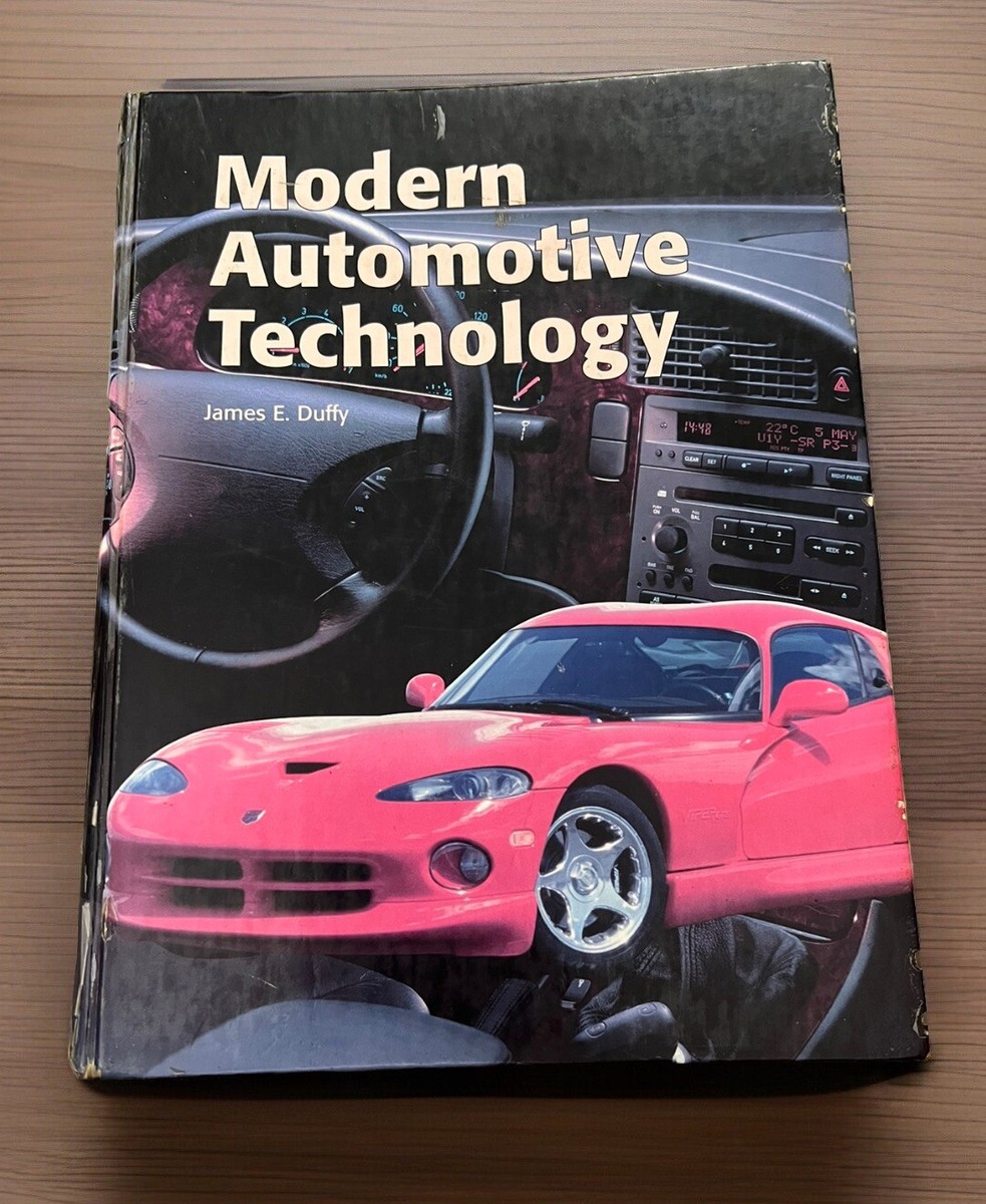 Modern Automotive Technology ASE Hardcover Book By James E Duffy