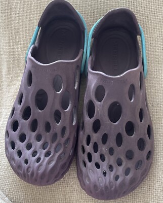 Merrell Hydro Moc Yellow Grape Purple Blue Strap Women s W S8