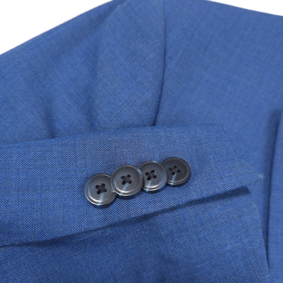 Traje de dos piezas Ben Sherman Bell azul medio liso para hombre talla 44L X 37 $495 Foto 3 de 4