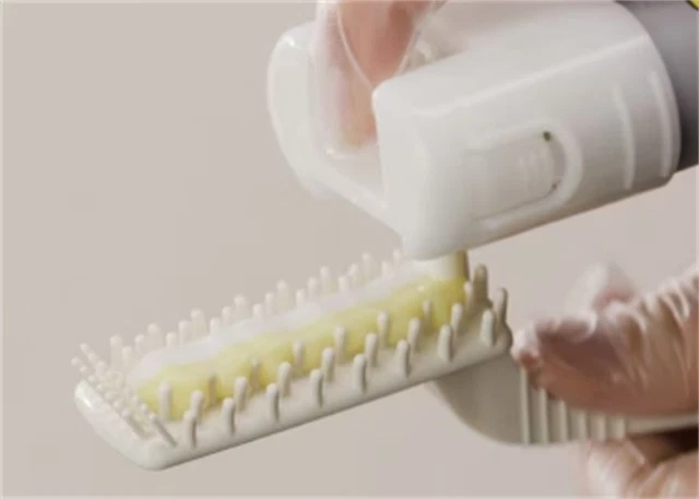 HOYU MEN'S BIGEN ONE PUSH QUICK DYEING CREAM JAPAN #6A ASH BROWN X 6 SET - Image 4 of 4