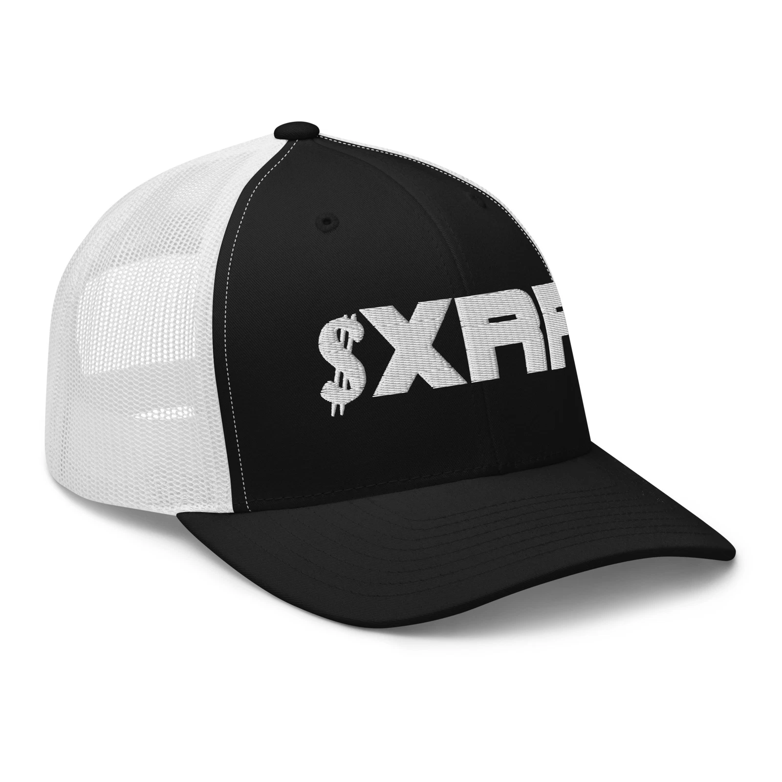 $XRP Ripple Ticker Cryptocurrency Trucker Cap Snapback Hat