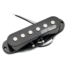 Wilkinson Black High Output Ceramic Single Coil Neck Pickup For Strat ST Guitar